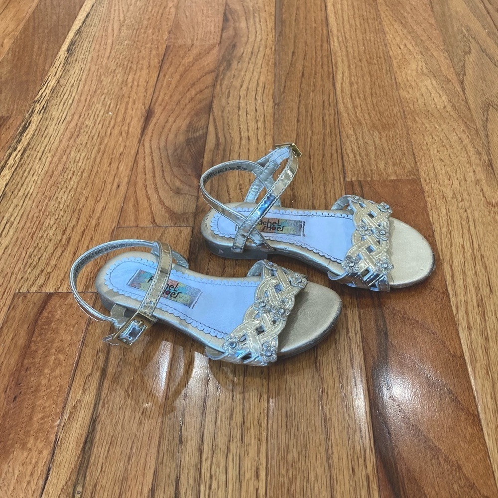 BOGOFree: Rachel Shoes - Golden Embellish Sandals